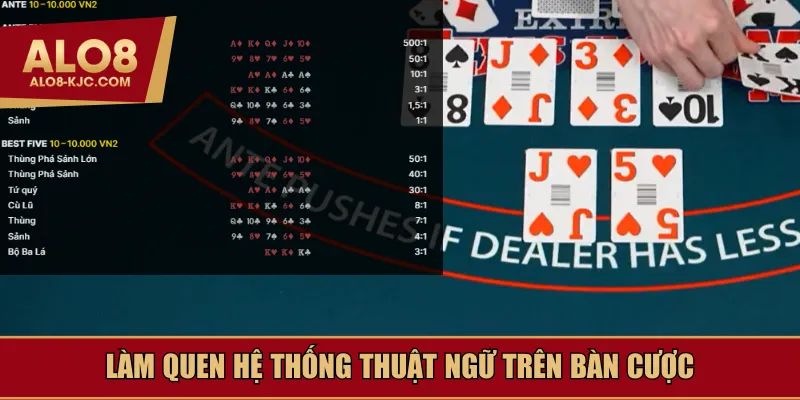 Làm quen hệ thống thuật ngữ trên bàn cược
