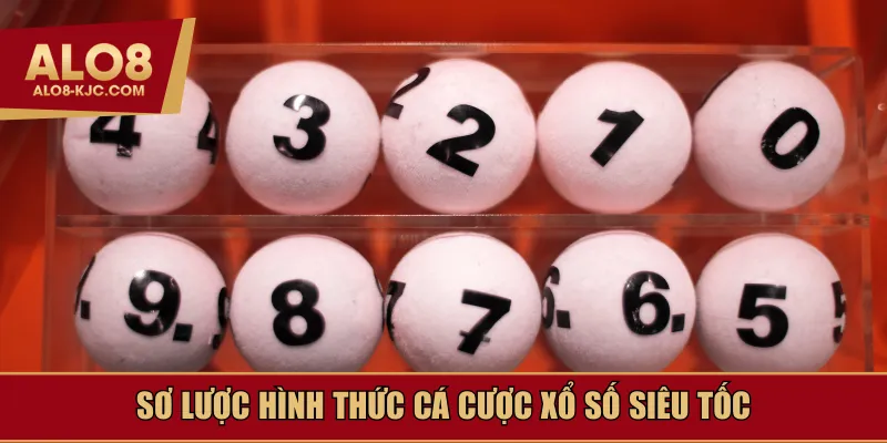 Sơ lược hình thức cá cược xổ số siêu tốc